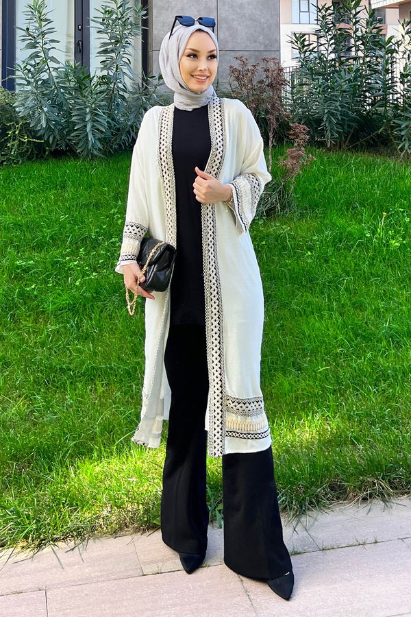 Kimono Beyaz - 10166