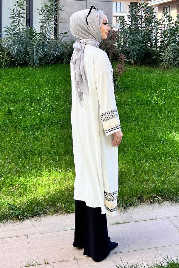 Kimono Beyaz - 10166
