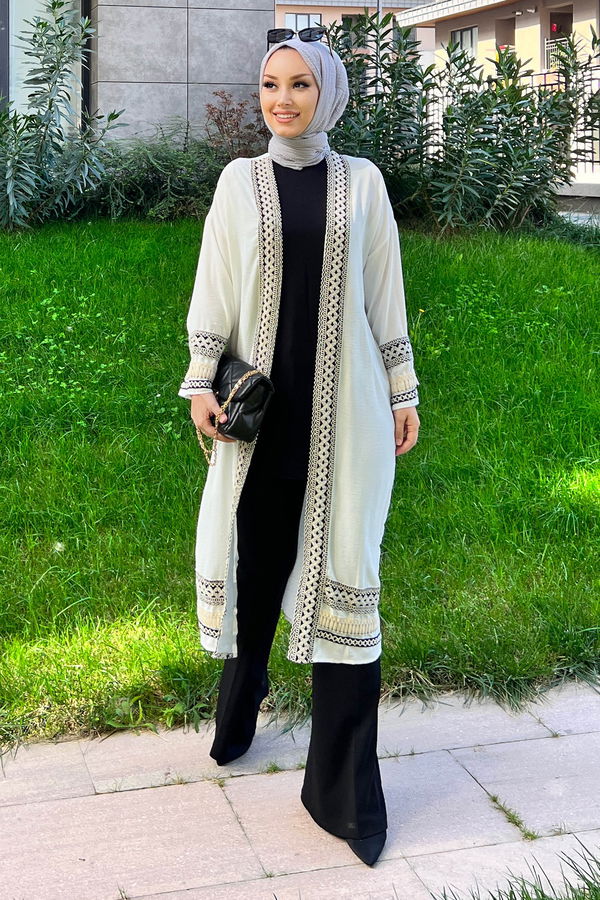 Kimono Beyaz - 10166