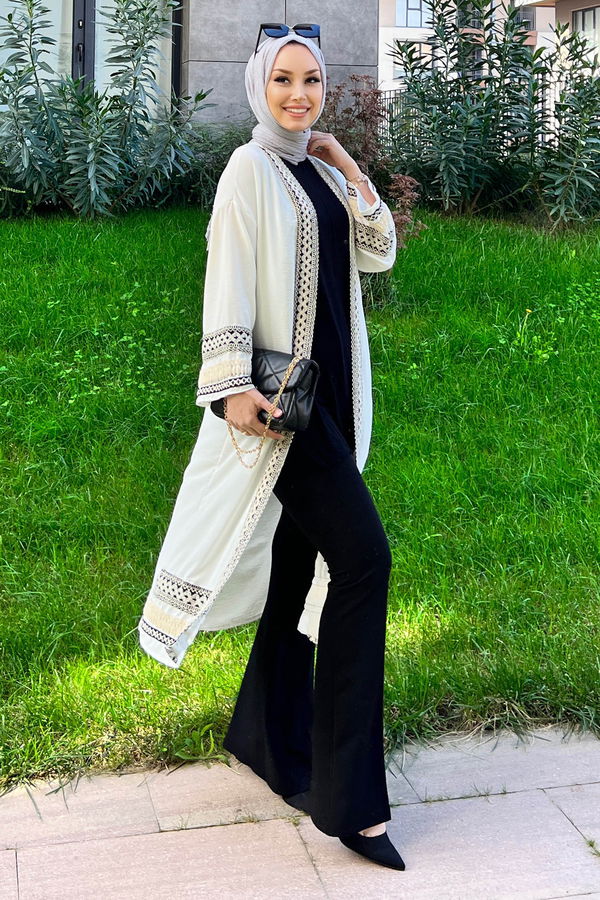 Kimono Beyaz - 10166