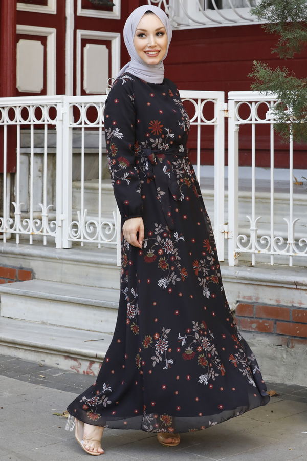 Elbise Siyah - 10352