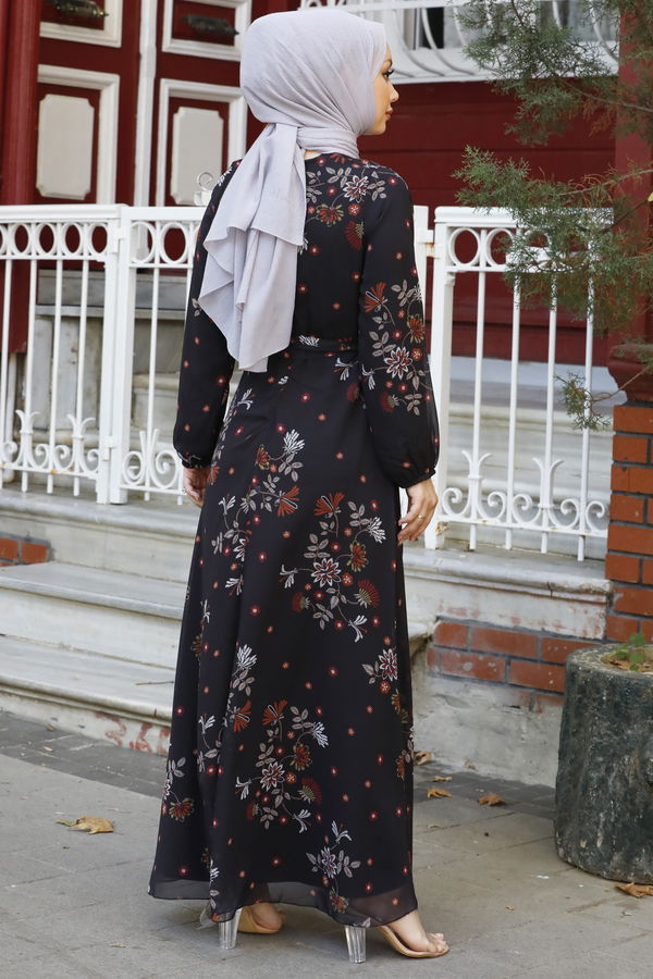 Elbise Siyah - 10352