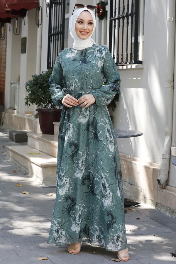 Elbise Yeşil - 10352