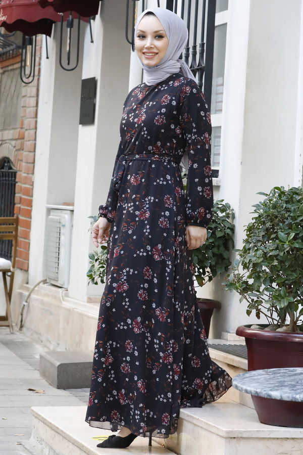 Elbise Siyah - 10352