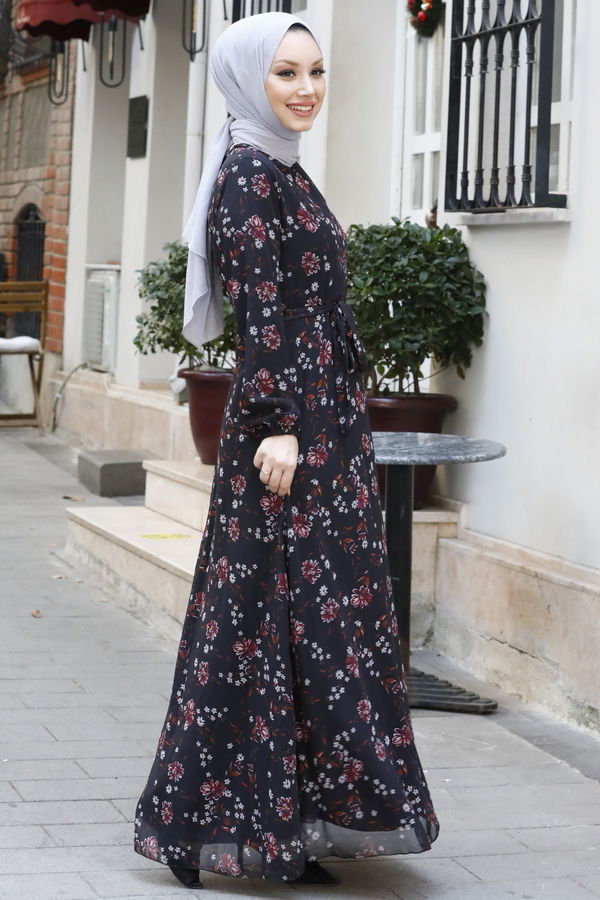 Elbise Siyah - 10352