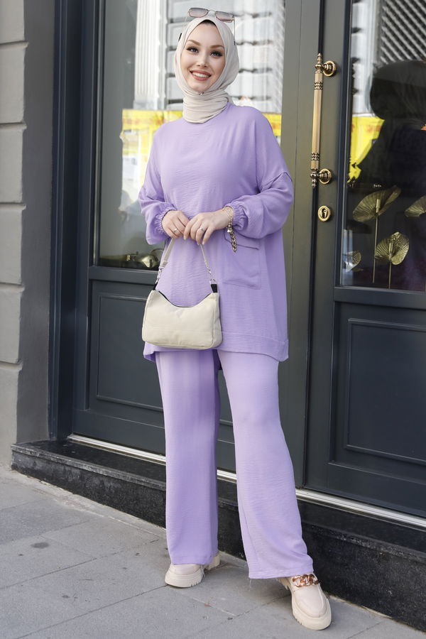 Tunik Pantolon Lila - 10542