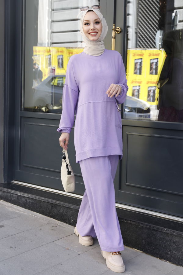 Tunik Pantolon Lila - 10542