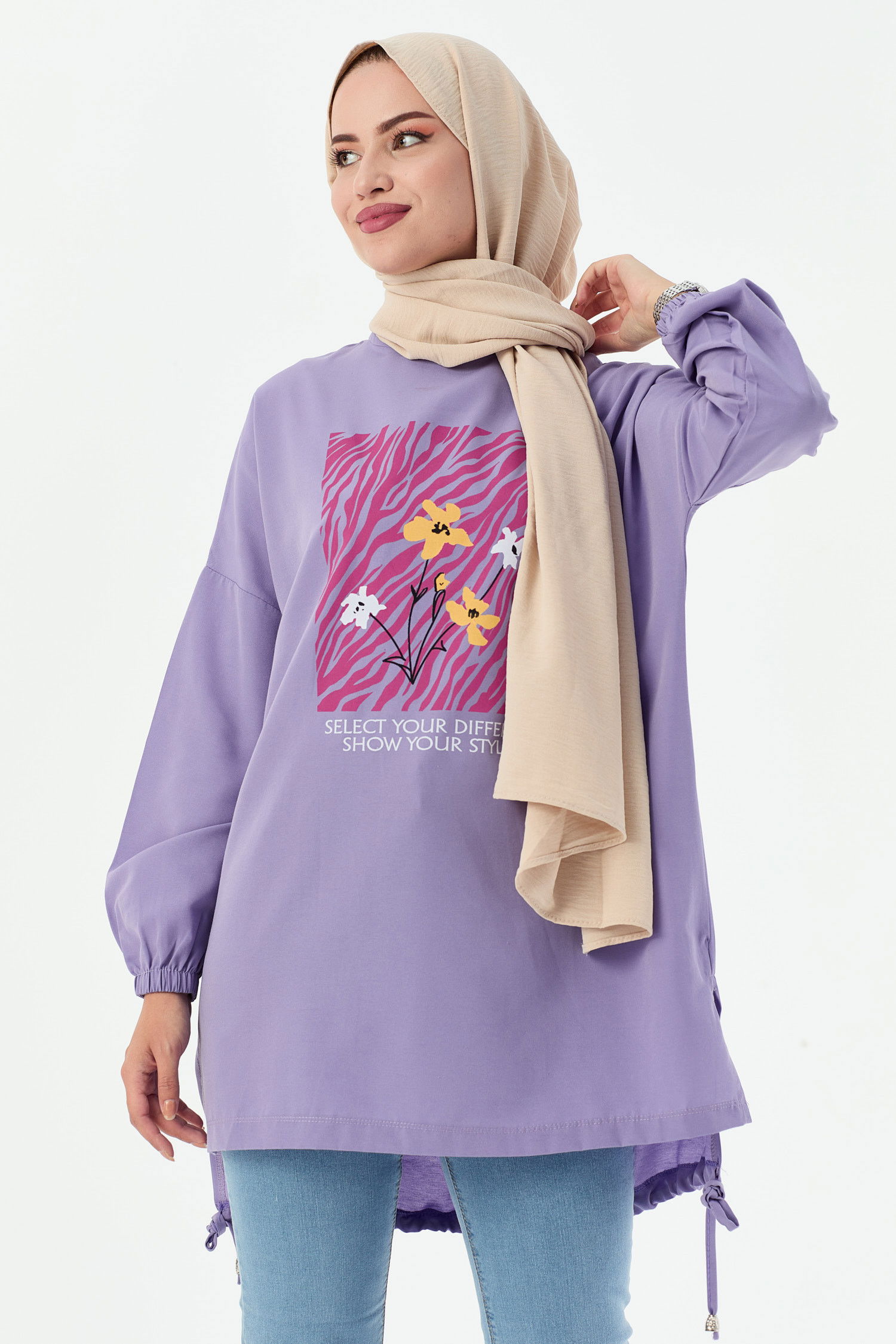 Tunik Lila - 10812 LİLA