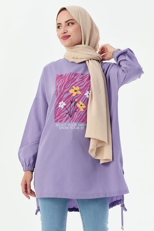 Tunik Lila - 10812 LİLA