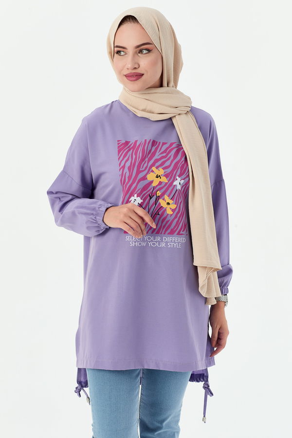 Tunik Lila - 10812 LİLA