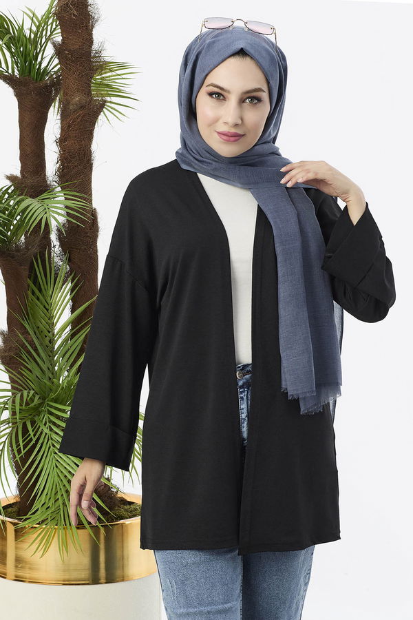 Hırka Siyah - 11000 SİYAH