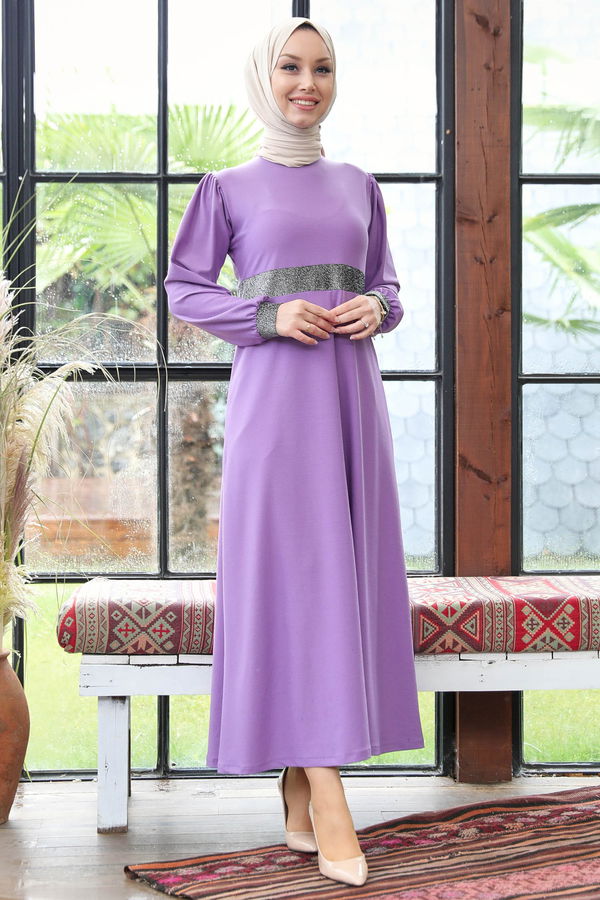 Elbise Lila - 11002