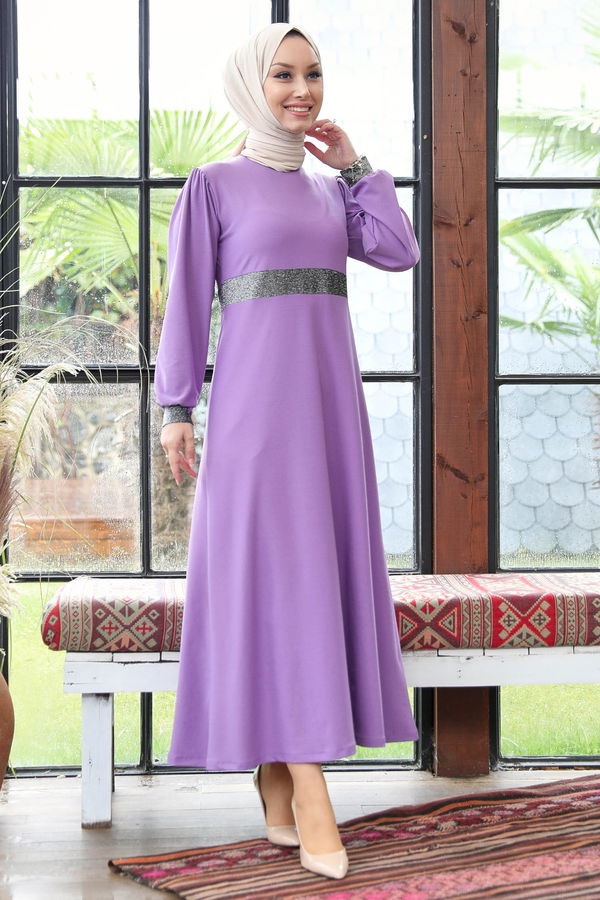 Elbise Lila - 11002