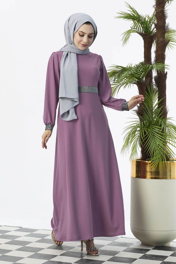Elbise Lila - 11002