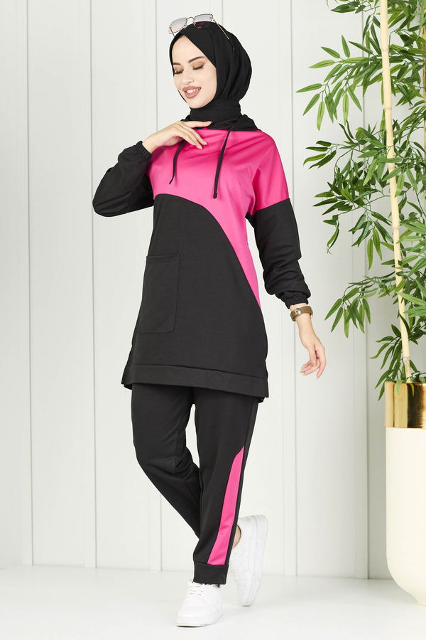 Tunik Pantolon Fuşya - 11022