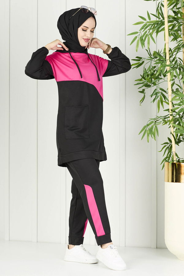 Tunik Pantolon Fuşya - 11022