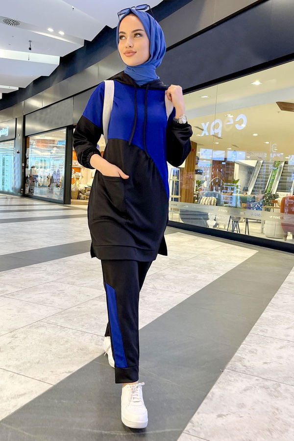 Tunik Pantolon Mavi - 11022