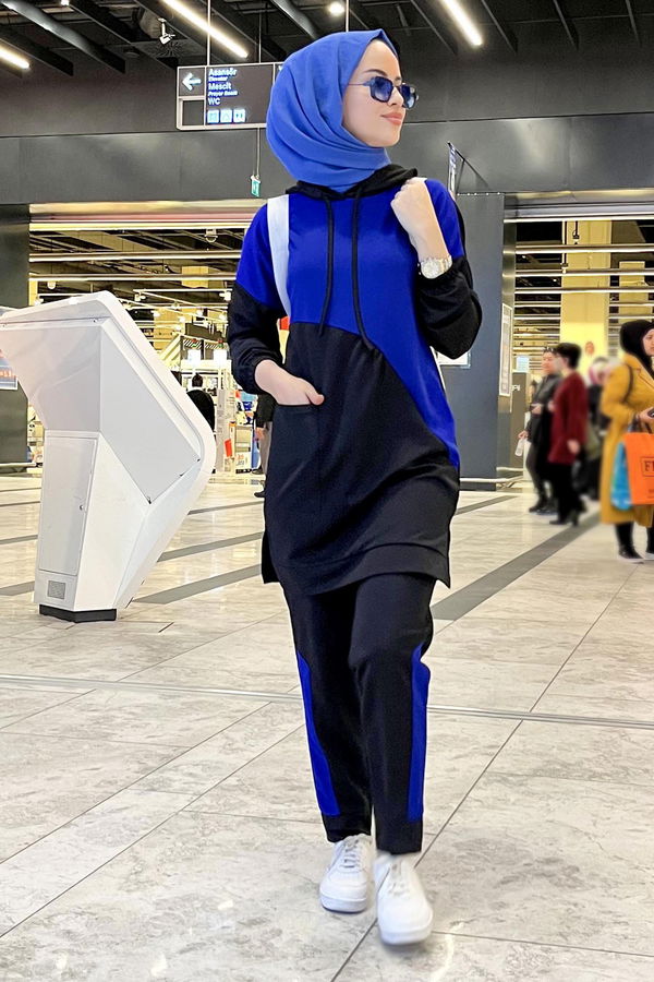 Tunik Pantolon Mavi - 11022