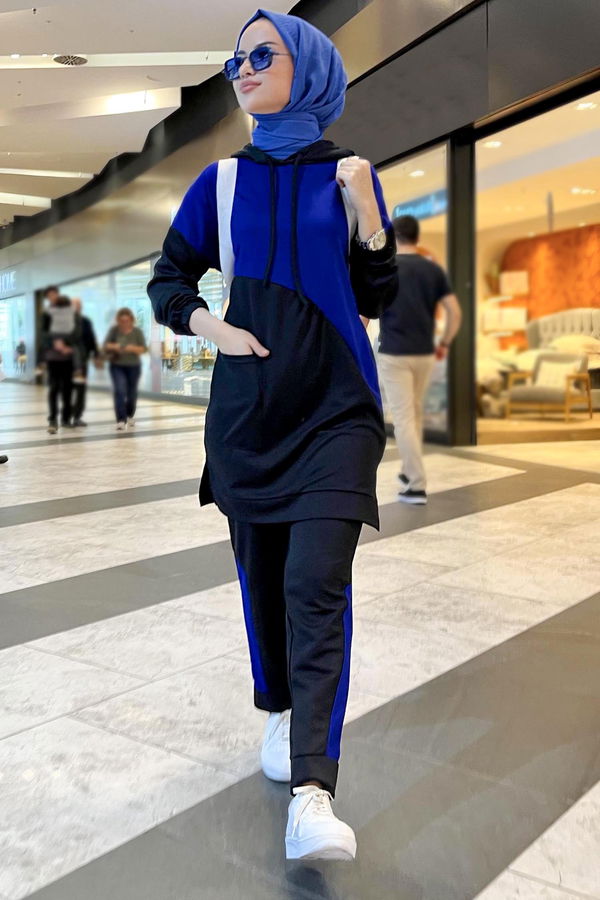Tunik Pantolon Mavi - 11022