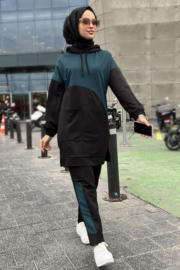 Tunik Pantolon Yeşil - 11022