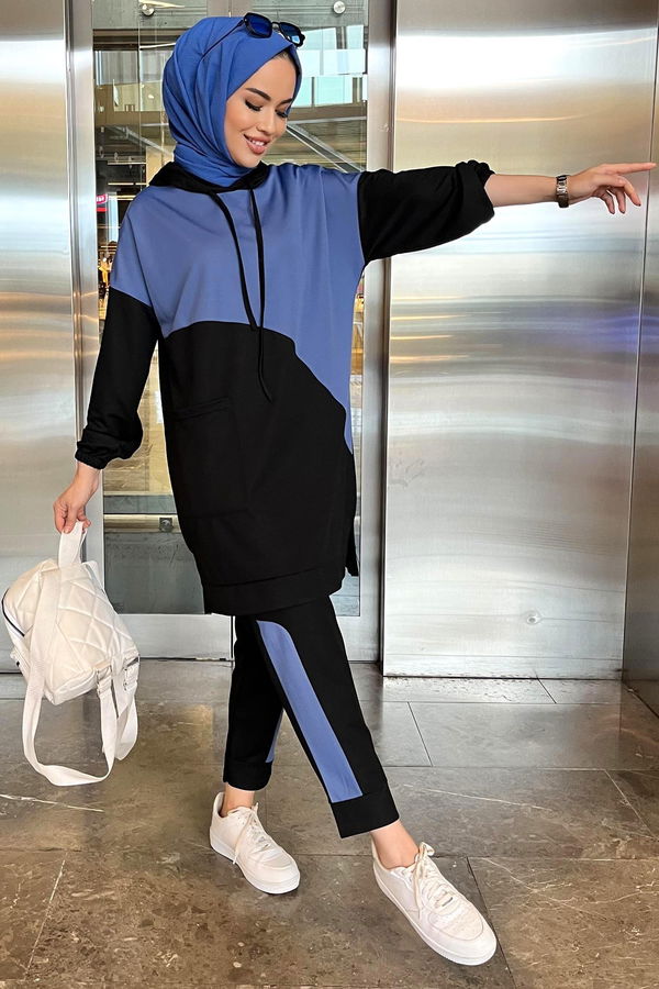 Tunik Pantolon Mavi - 11022