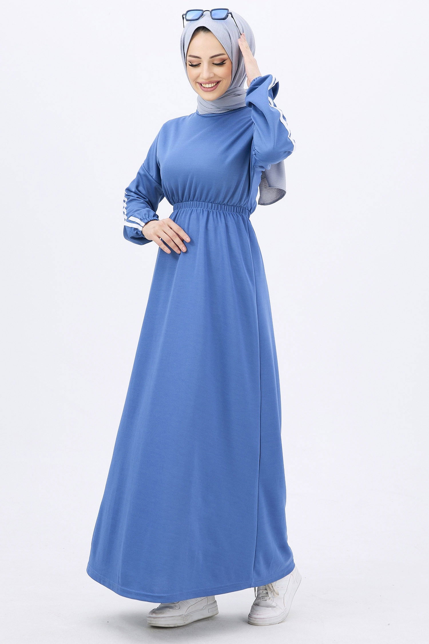 Elbise Mavi - 11068 MAVİ