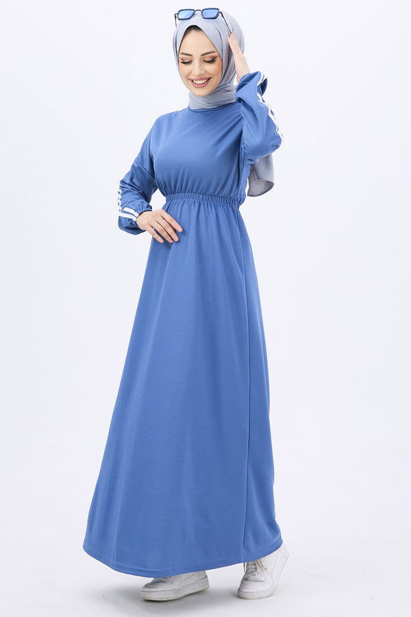 Elbise Mavi - 11068 MAVİ