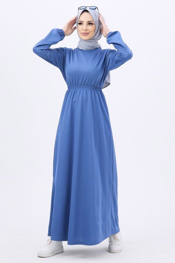 Elbise Mavi - 11068 MAVİ