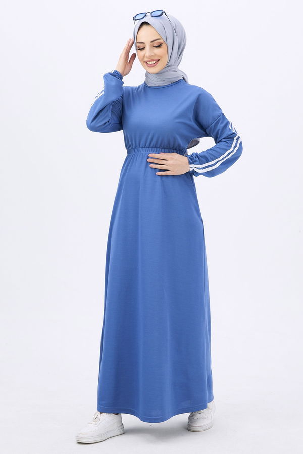 Elbise Mavi - 11068 MAVİ