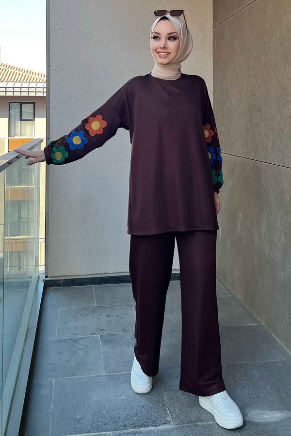 Tunik Pantolon Kahverengi - 11090