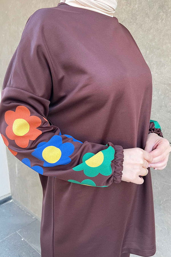 Tunik Pantolon Kahverengi - 11090