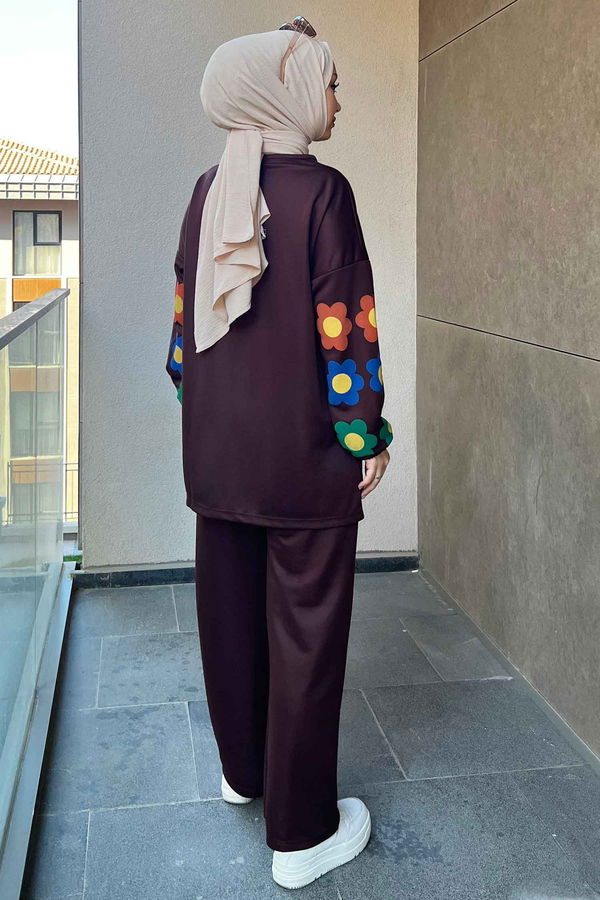 Tunik Pantolon Kahverengi - 11090