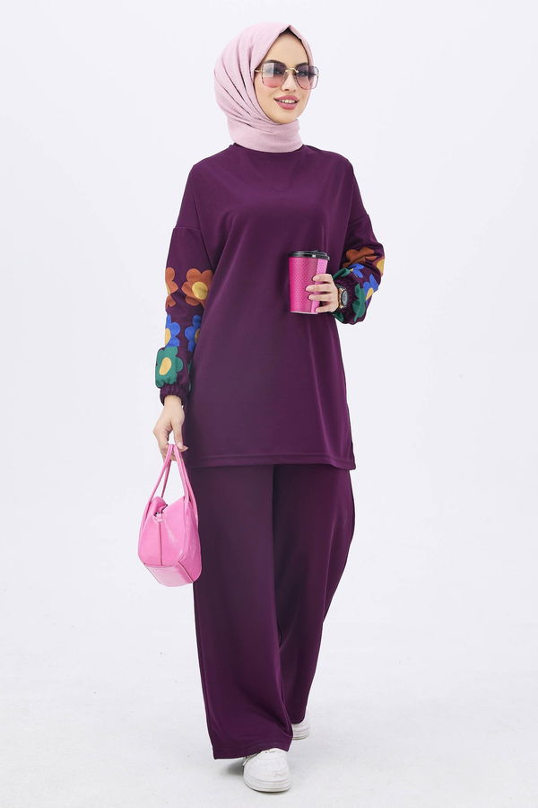 Tunik Pantolon Mor - 11090
