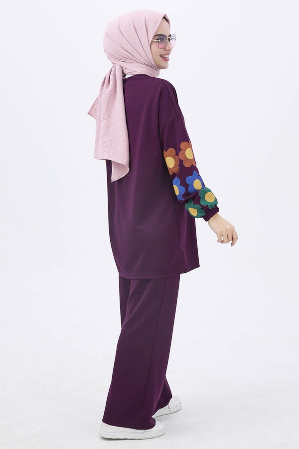 Tunik Pantolon Mor - 11090