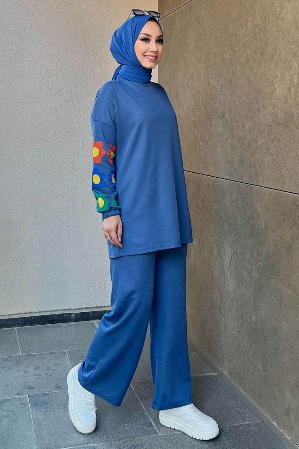 Tunik Pantolon Mavi - 11090