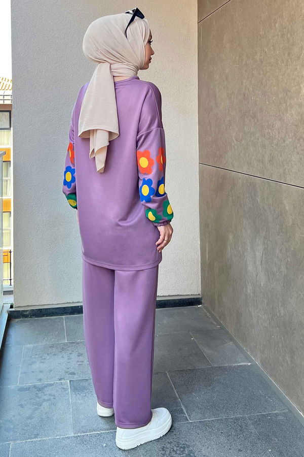 Tunik Pantolon Lila - 11090