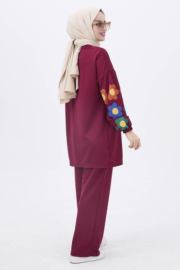 Tunik Pantolon Bordo - 11090