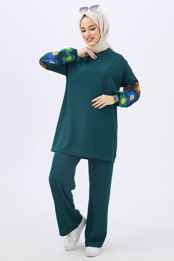 Tunik Pantolon Yeşil - 11090