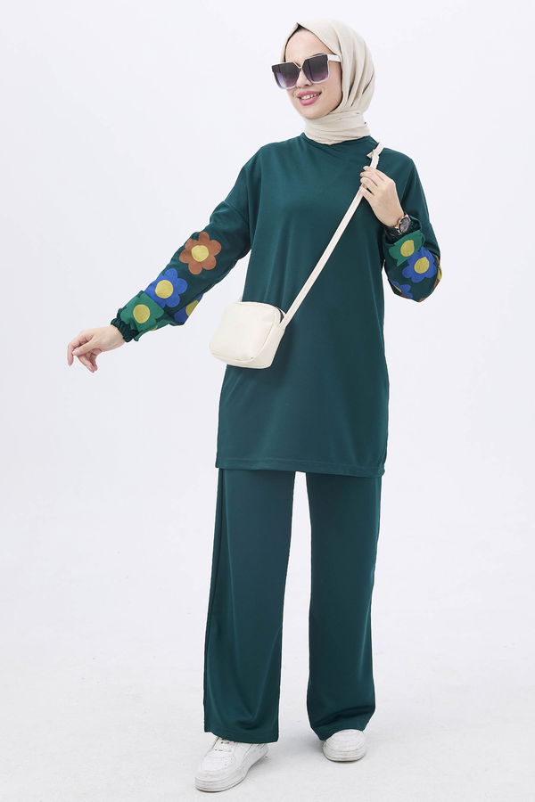Tunik Pantolon Yeşil - 11090