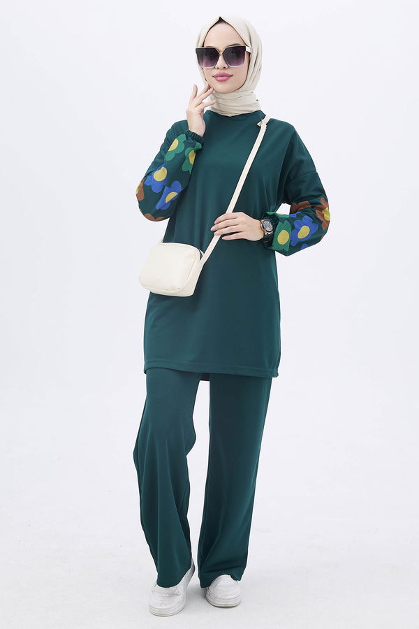 Tunik Pantolon Yeşil - 11090