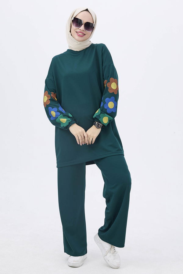 Tunik Pantolon Yeşil - 11090