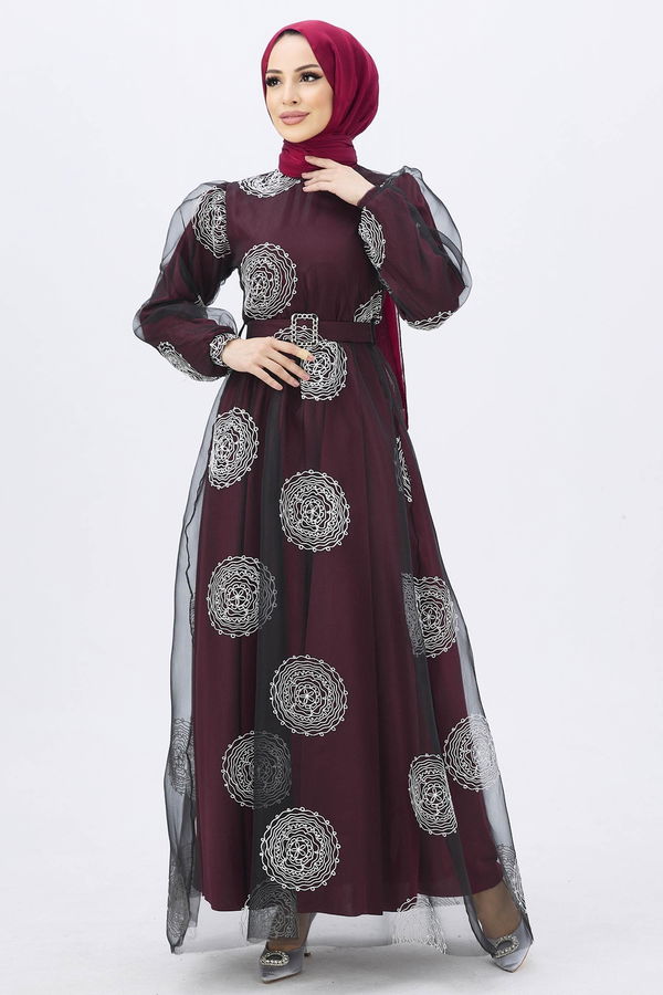 Abiye Bordo - 11175