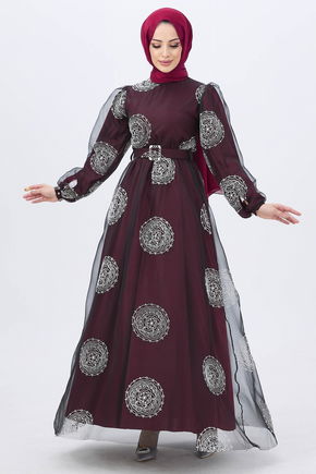 Abiye Bordo - 11175