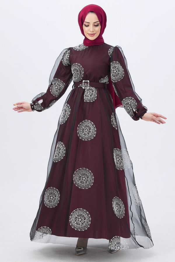 Abiye Bordo - 11175