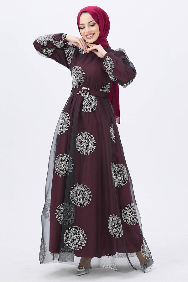 Abiye Bordo - 11175