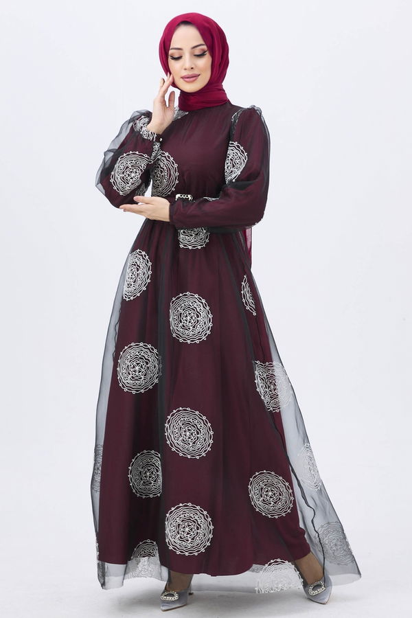 Abiye Bordo - 11175