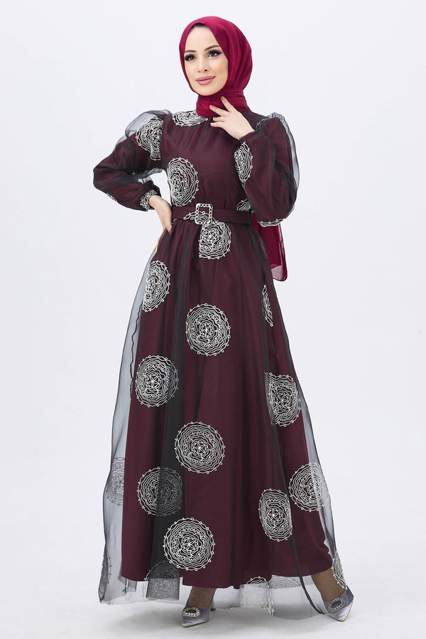 Abiye Bordo - 11175
