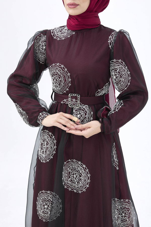 Abiye Bordo - 11175