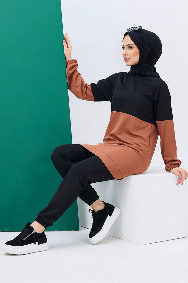 Tunik+Pantolon Siyah - 11180 SİYAH