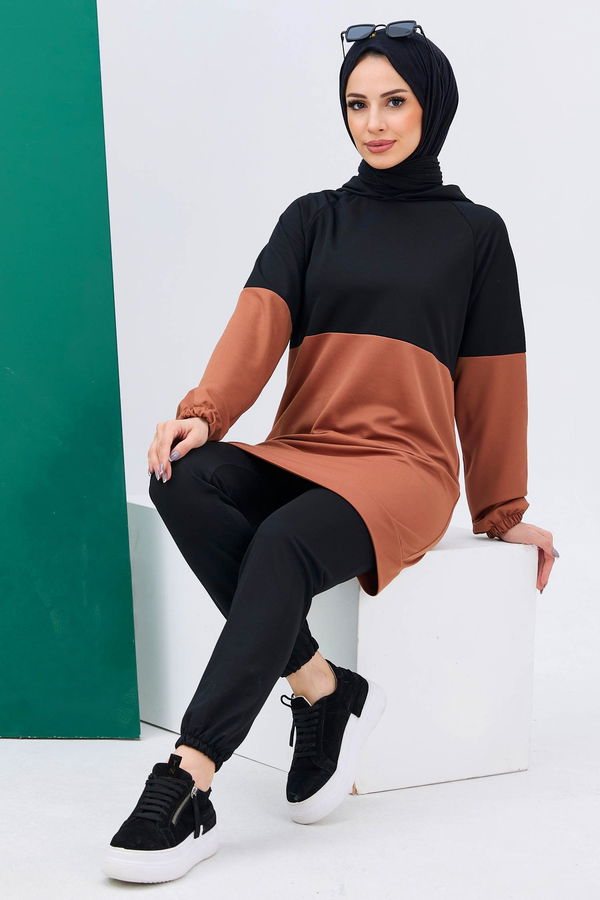 Tunik+Pantolon Siyah - 11180 SİYAH